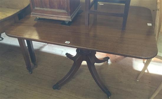 Regency mahogany breakfast table